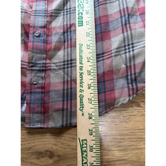 Toad & Co Men Size Medium Shirt Button Down Flannel Polyester Long Sleeve Preppy - Picture 6 of 15